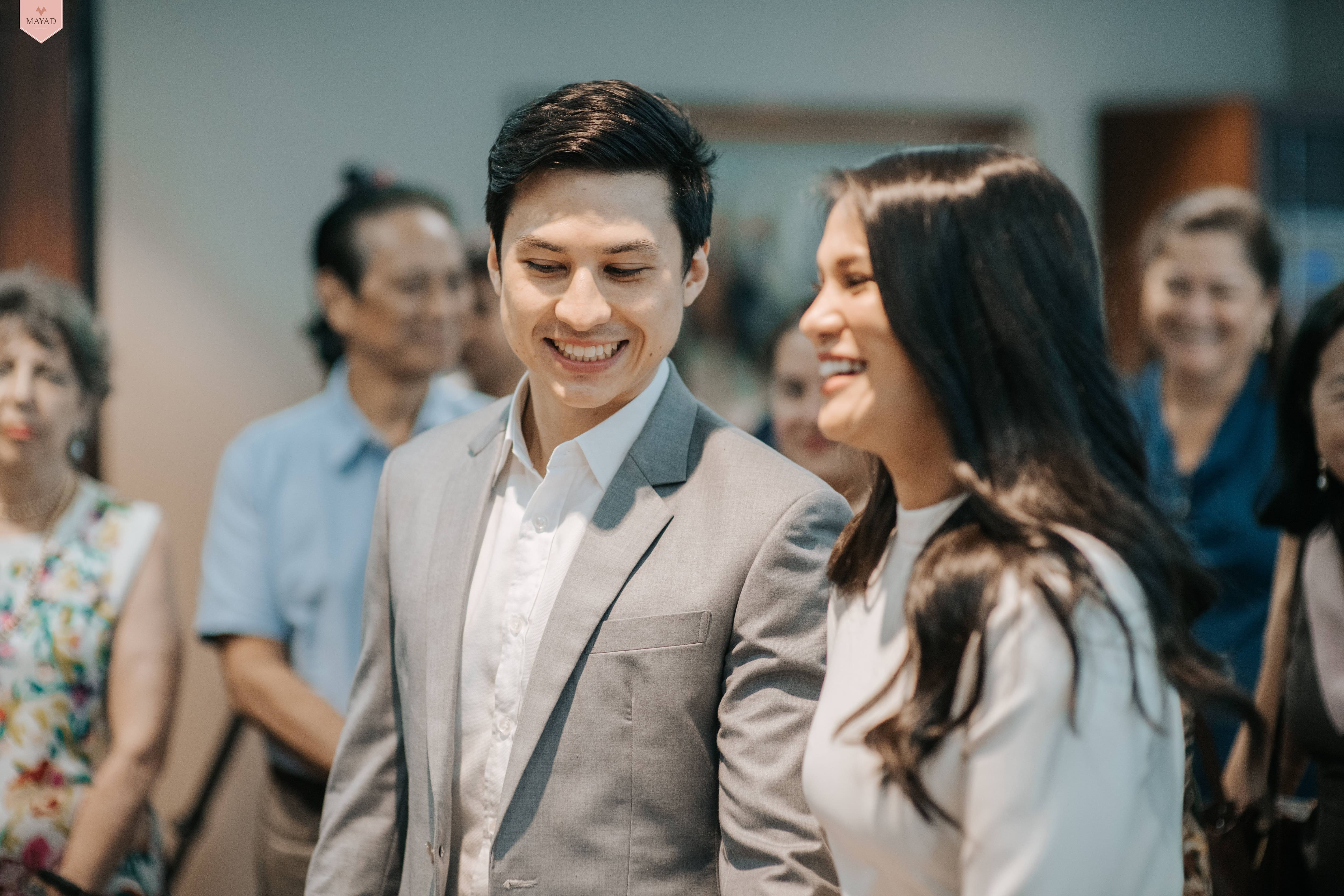 ava daza and luch zanirato civil wedding 0